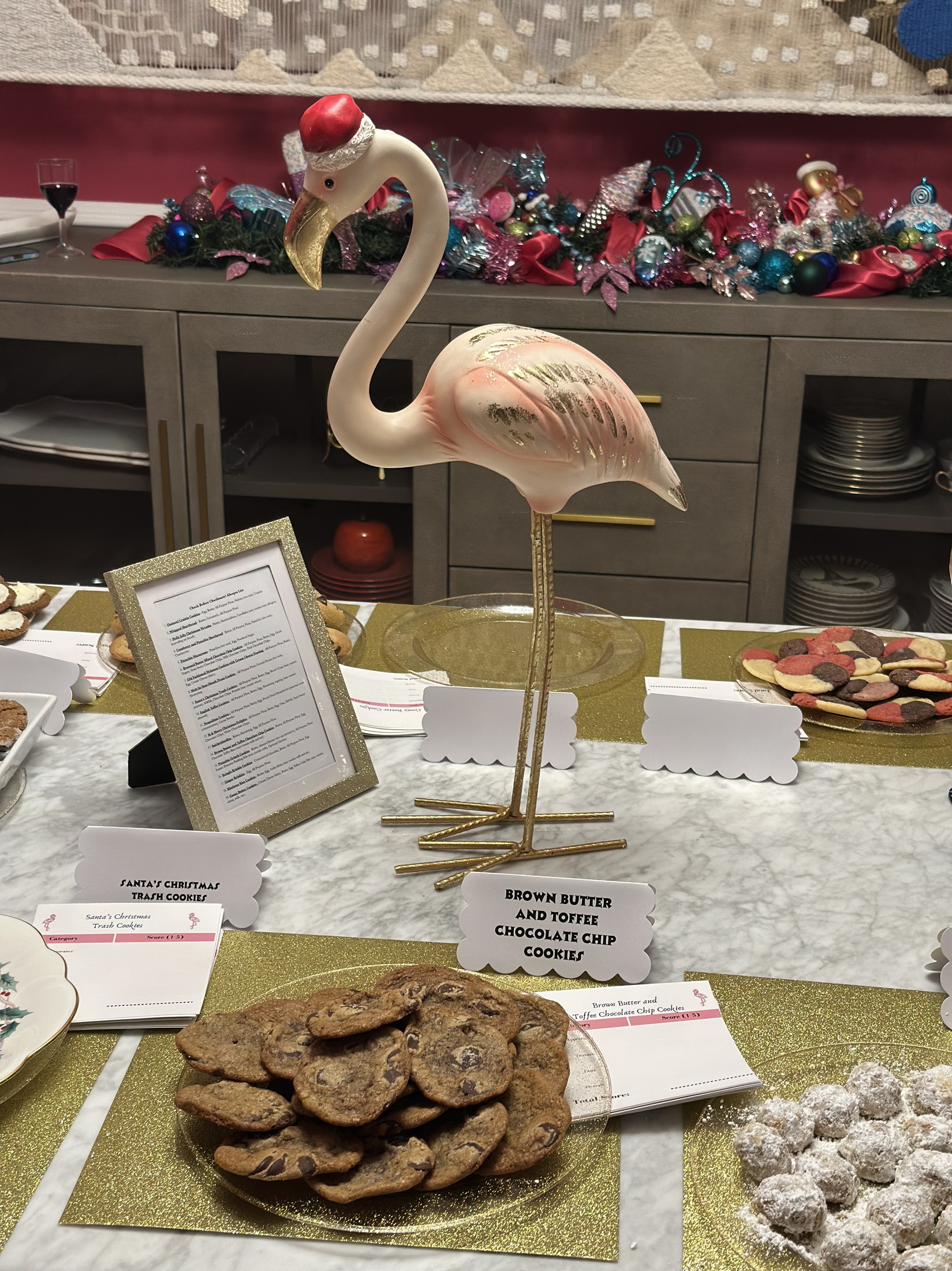 Flamingo napkin holders