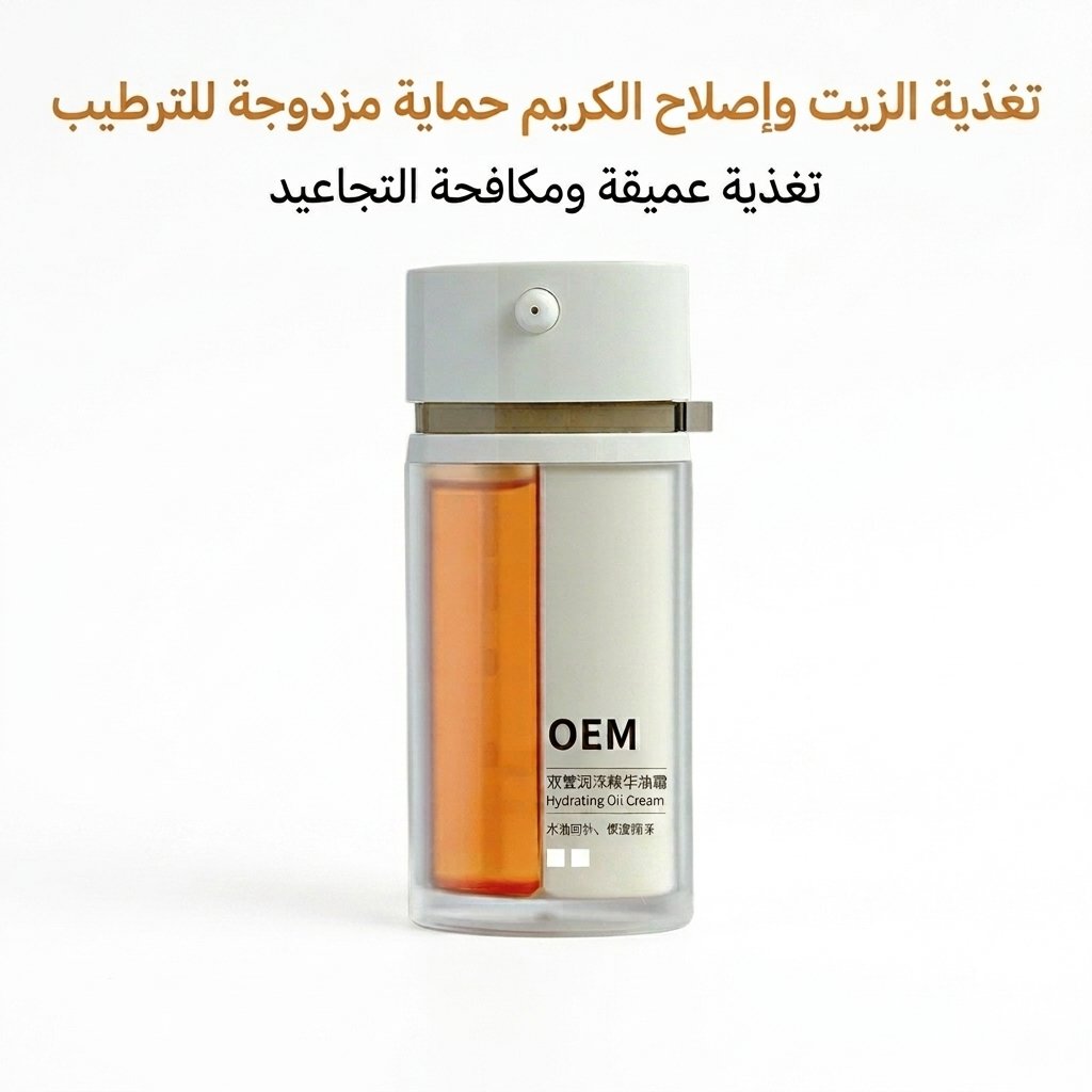زيت كريم جوهر الكاميرة المزدوجة المخصص OEM عالي الترطيب المضاد للتجاعيد