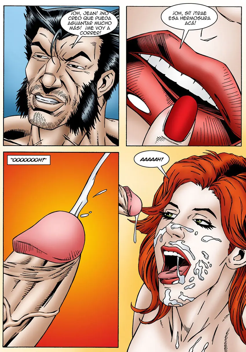 Jean Grey Engaña A Scott Summers Con Logan (Marvel) 22