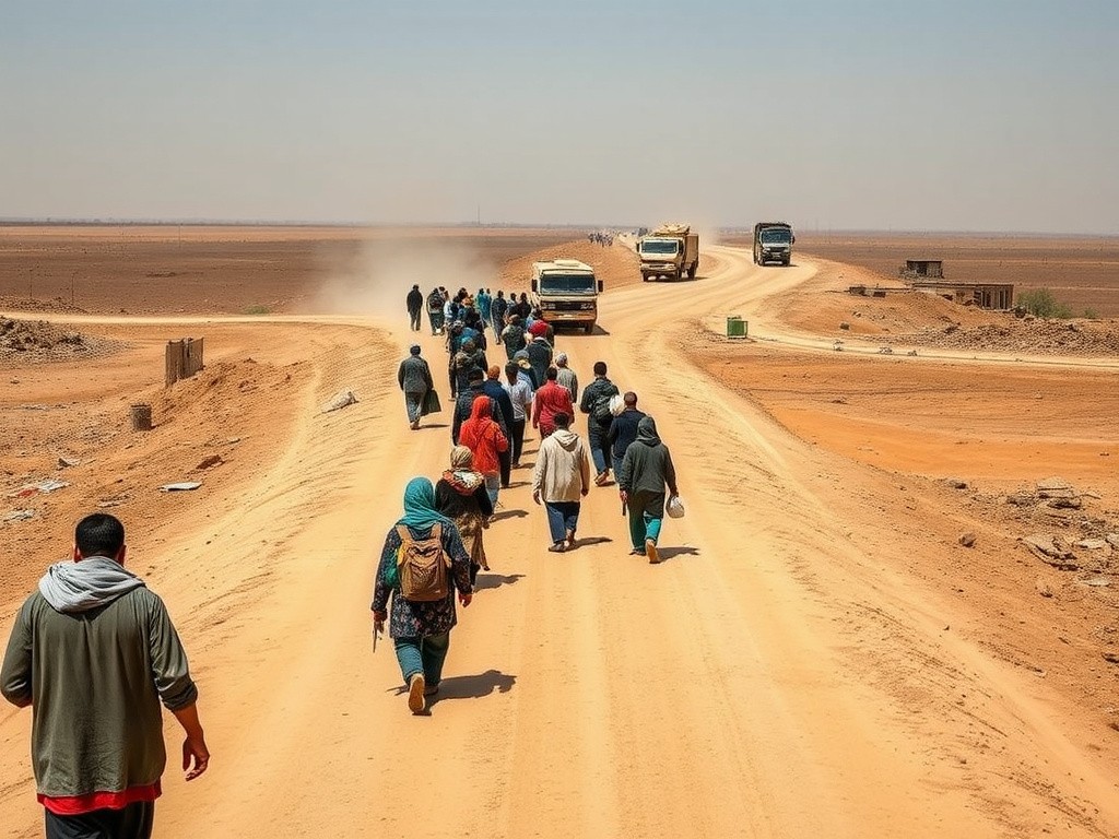Gaza Displacement Crisis Eases as Israel Allows Return Gaza Displacement Crisis Eases as Israel Allows Return