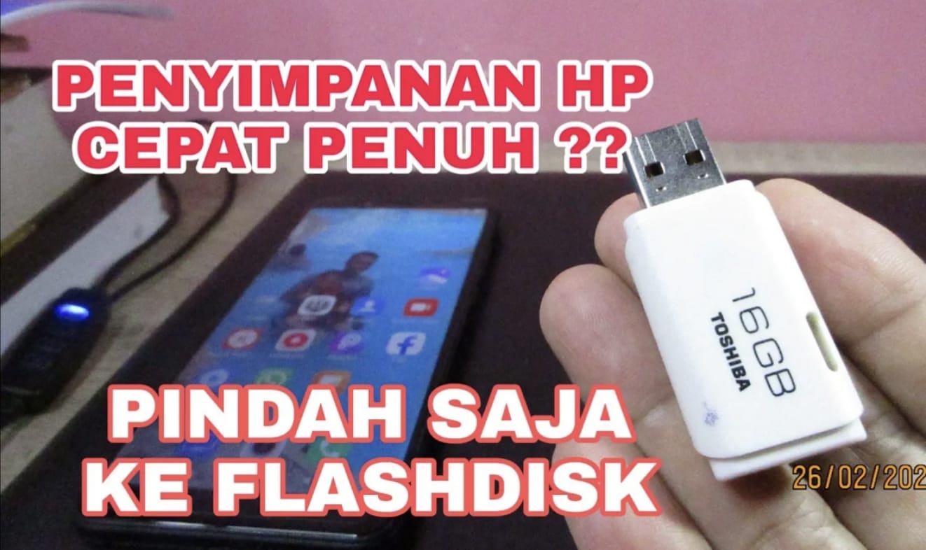 Cara Memindahkan Video dari HP ke Flashdisk